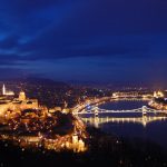 ブダペストの夜景を一望できるゲッレールトの丘